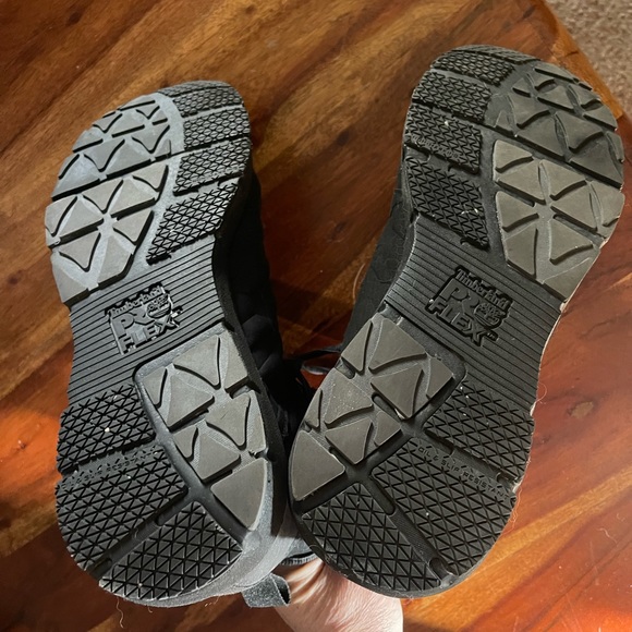 Timberland work books, men size 13 all black - Picture 3 of 6